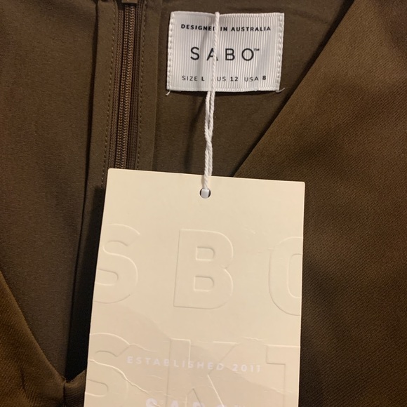 Sabo Skirt Brown Sleeveless Top - Picture 4 of 4